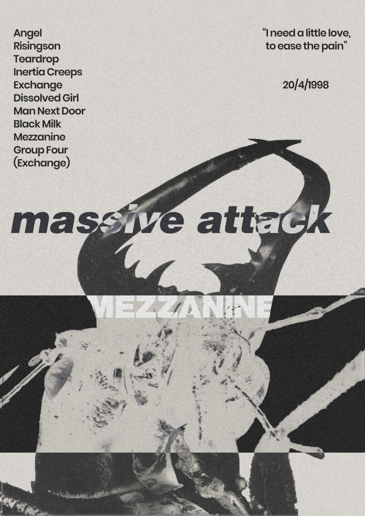Massive Attack Poster