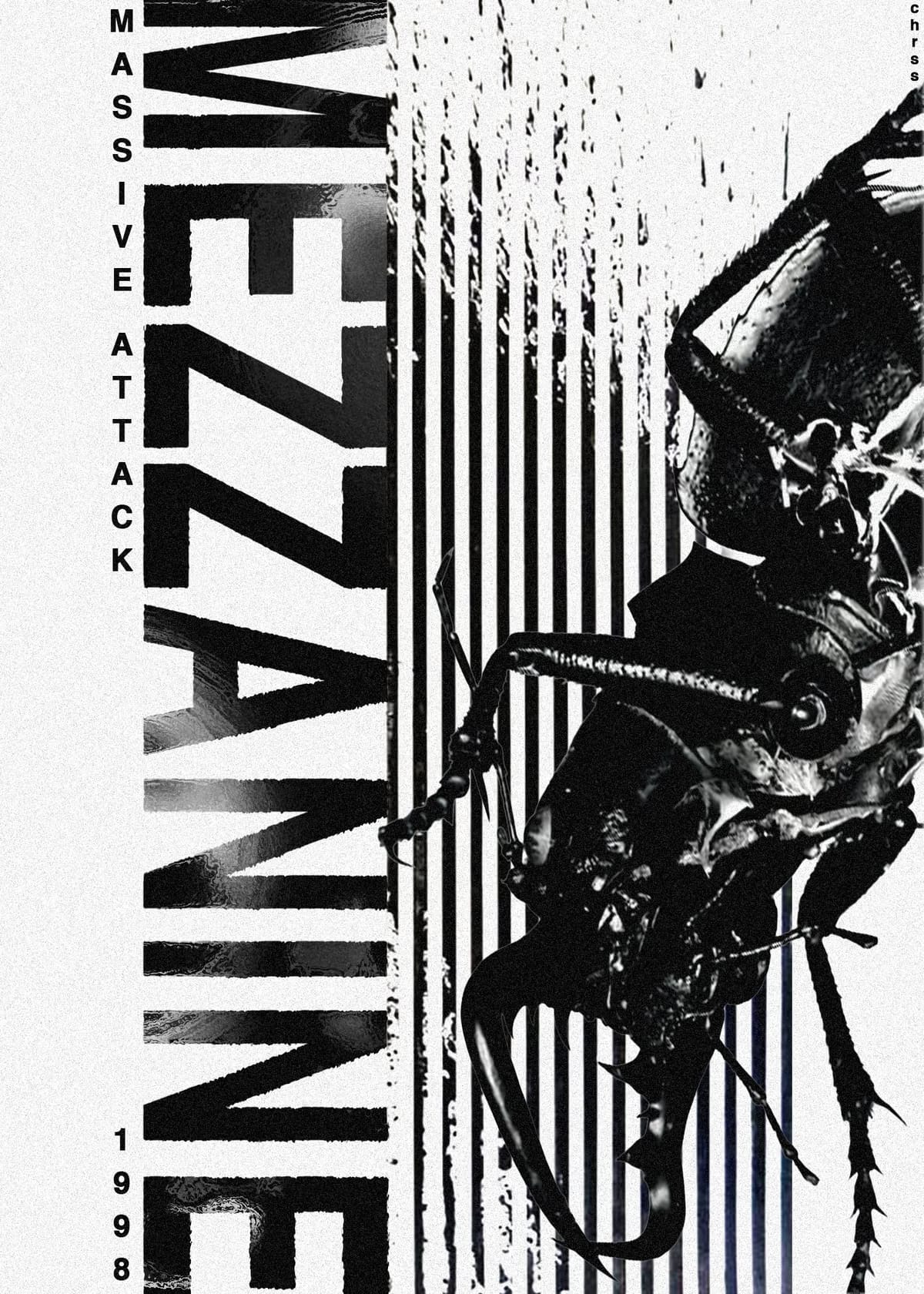Mezzanine / Massive Attack / Poster