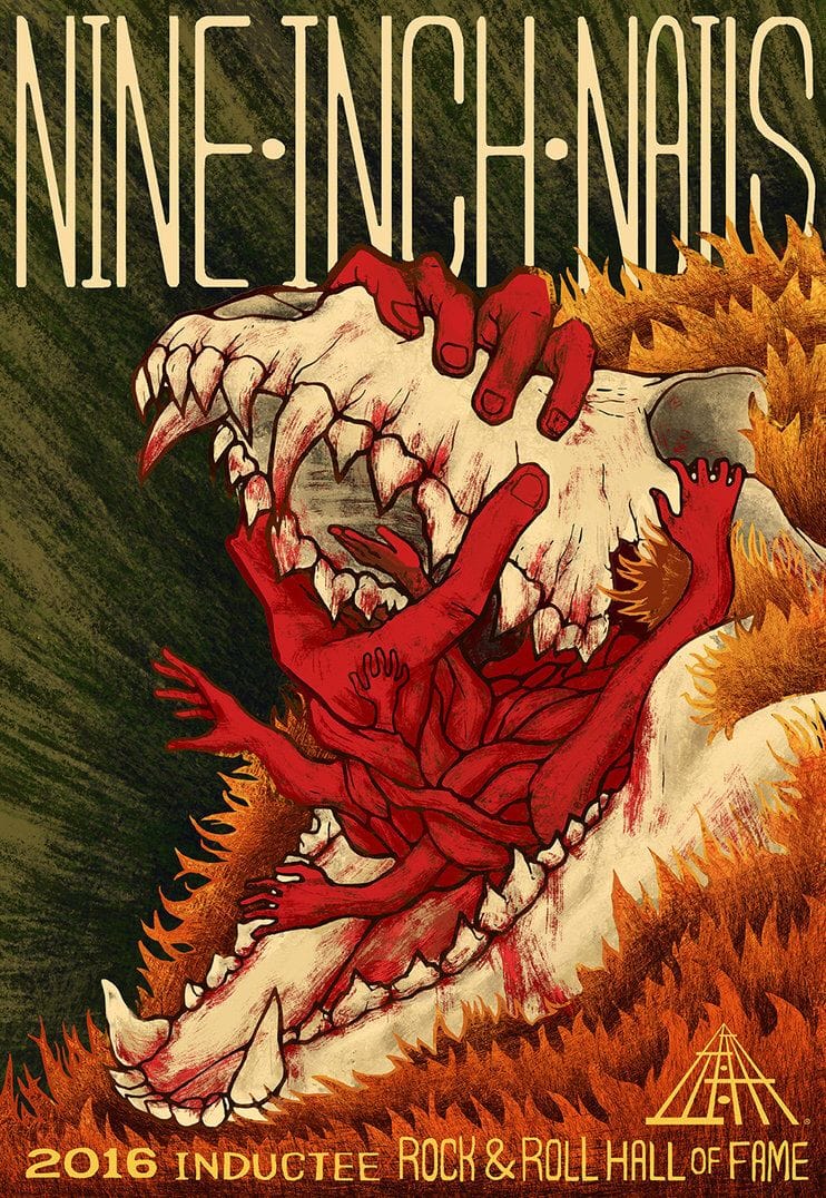Nine Inch Nails poster