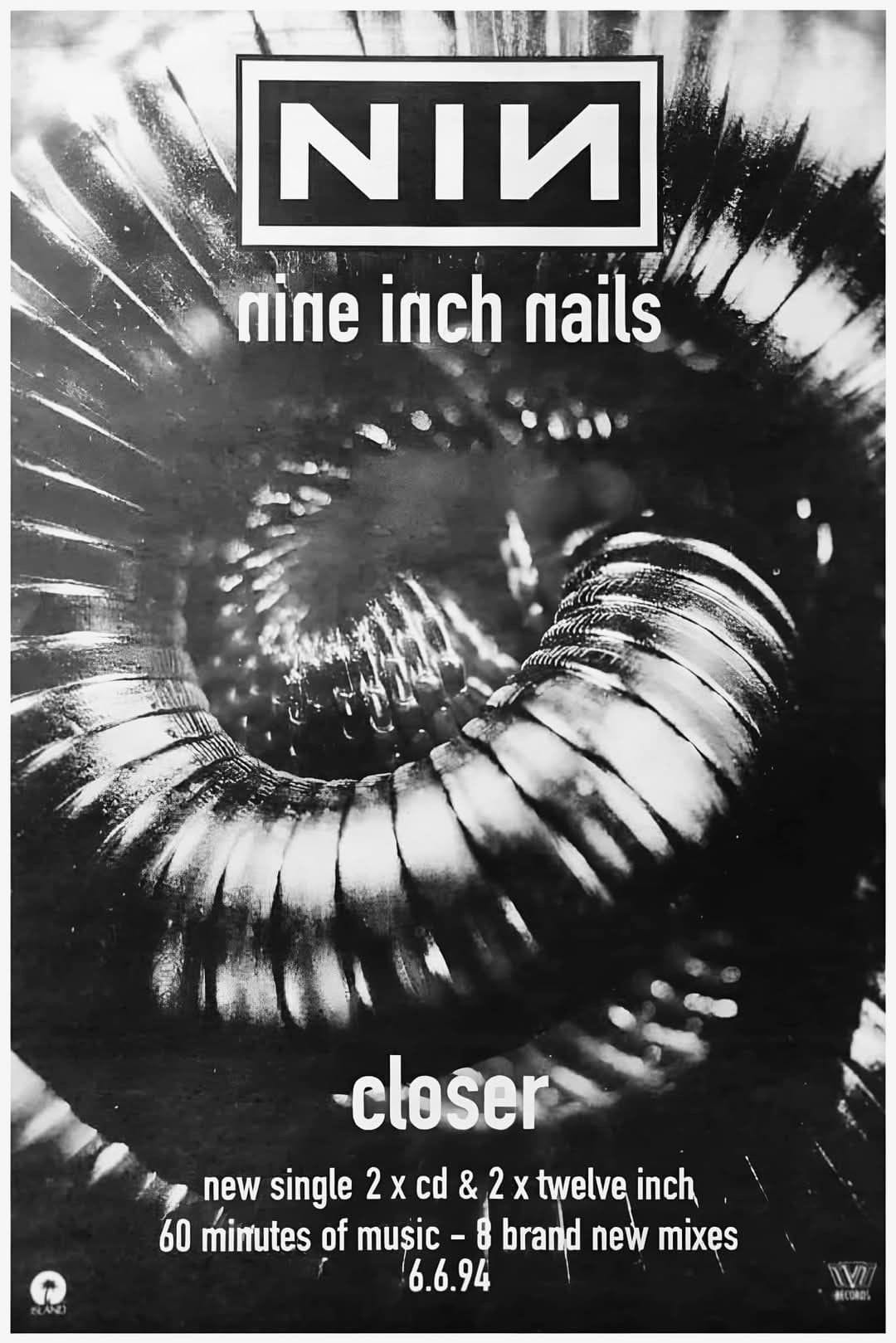 nine inch nails nin poster