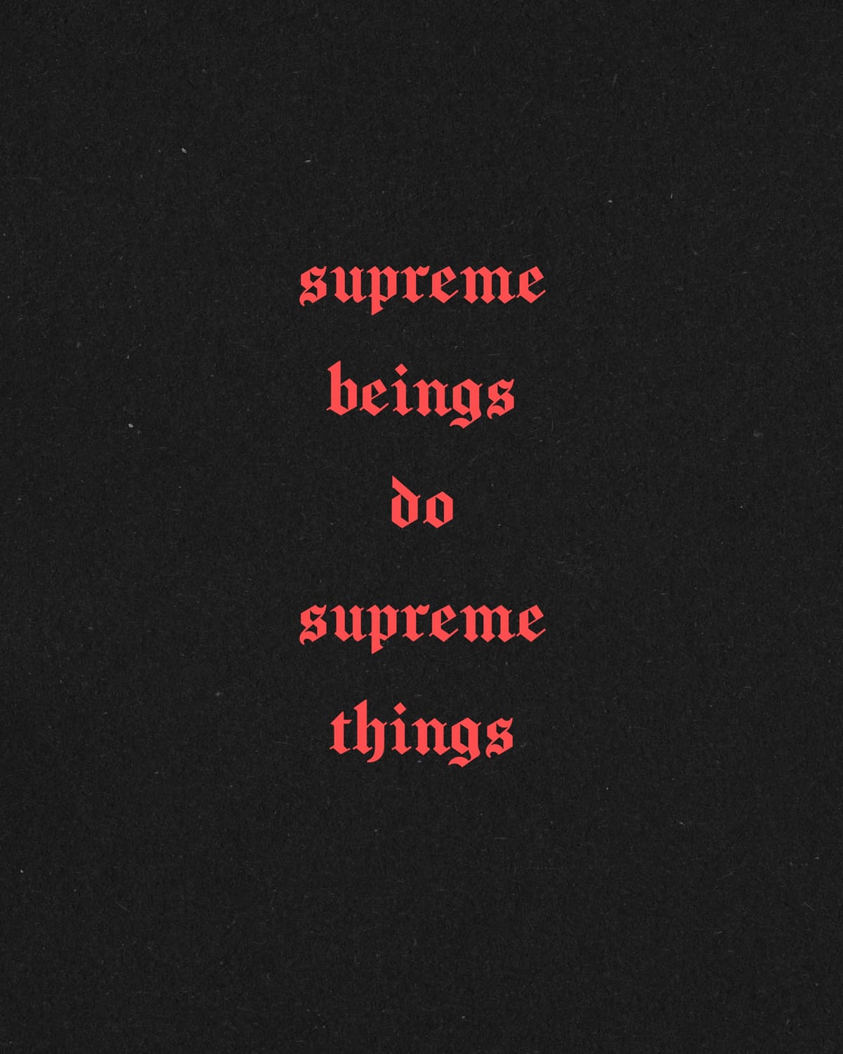 Supreme Beings of Pleasure poster