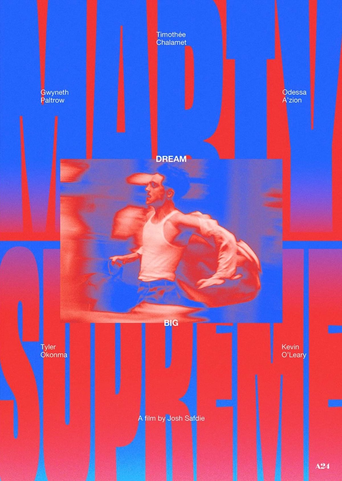 Marty Supreme poster