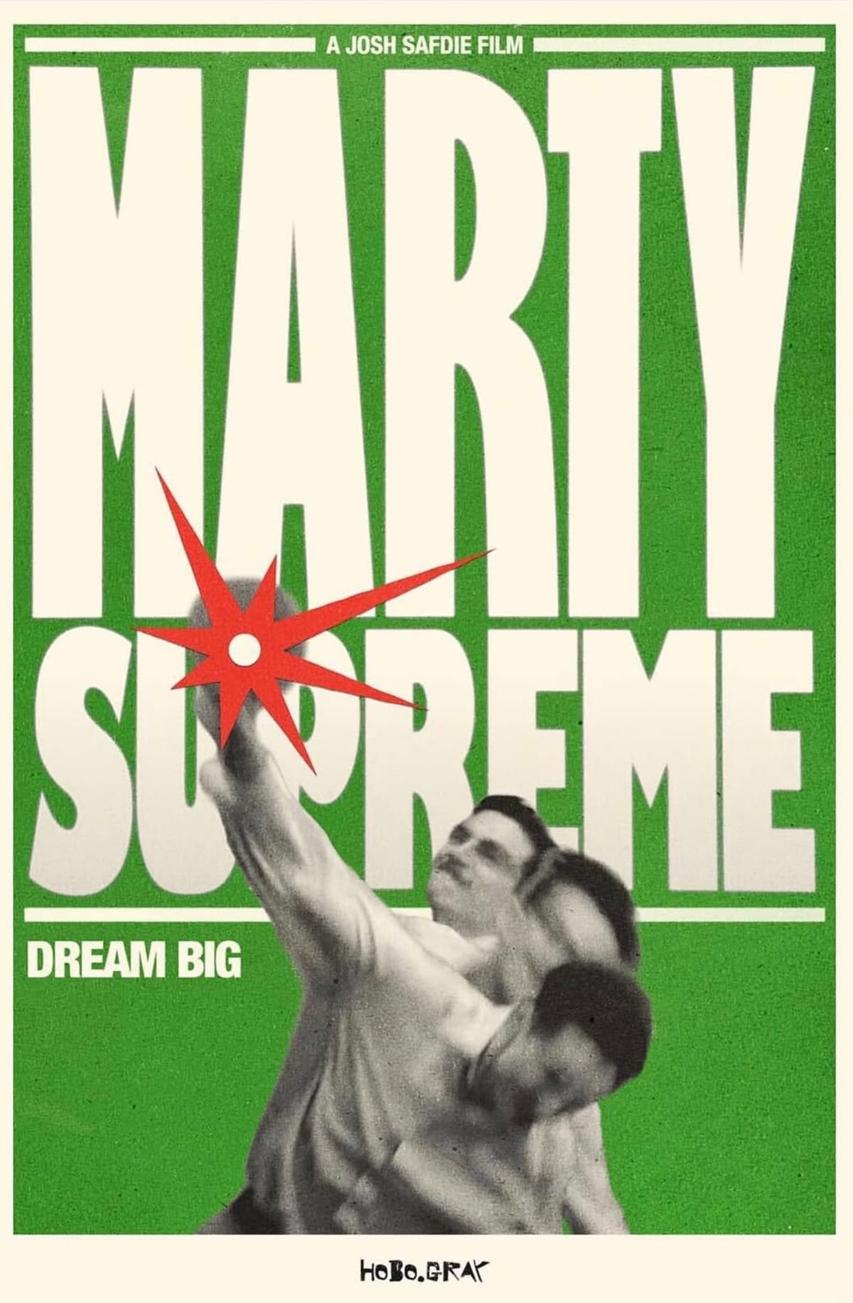 Marty Supreme poster