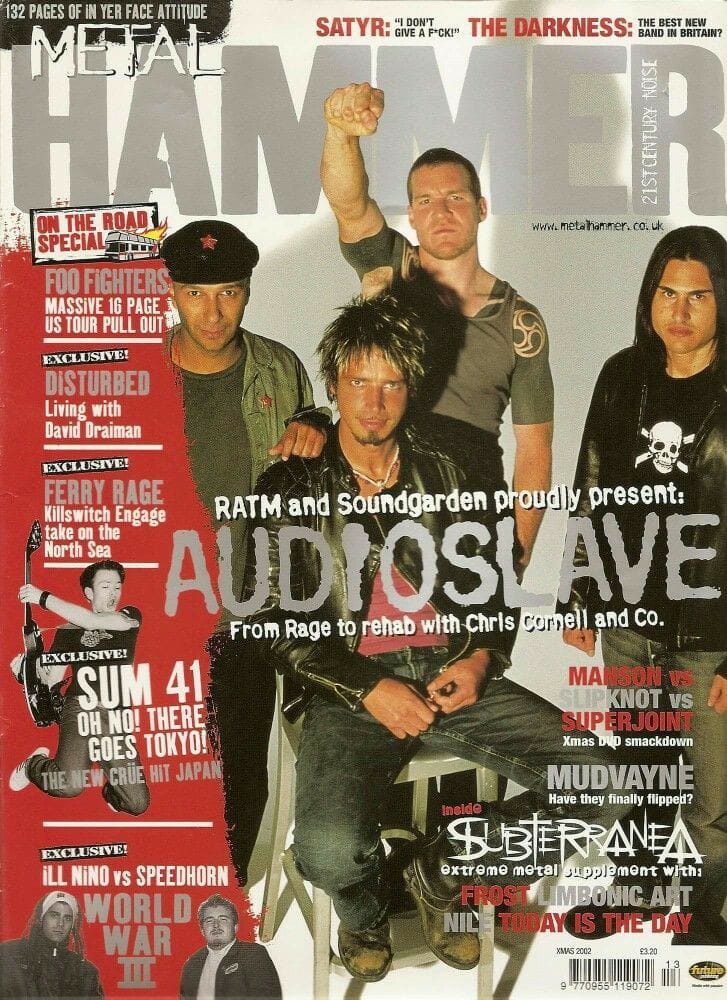 Audioslave poster