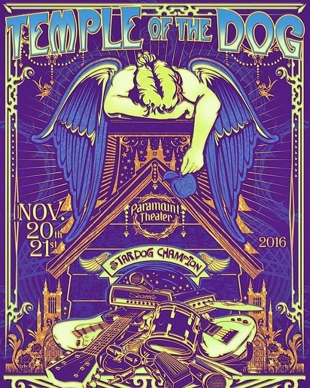 Temple of the Dog poster