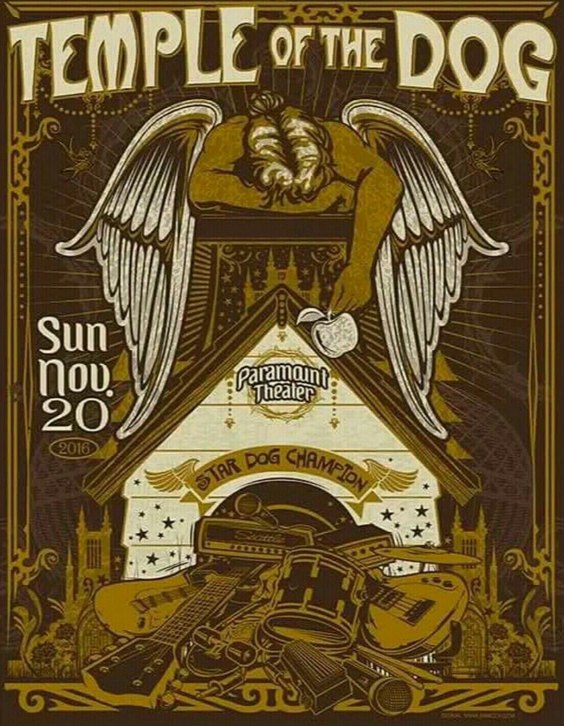 Temple of the Dog poster