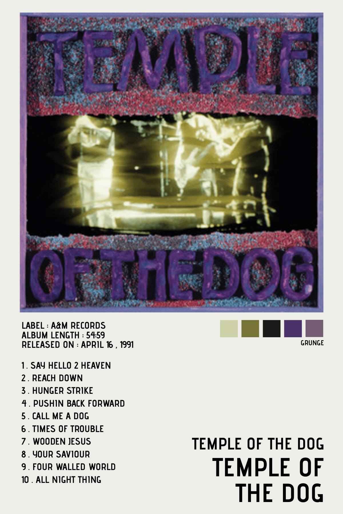 Temple of The Dog - Temple of The Dog