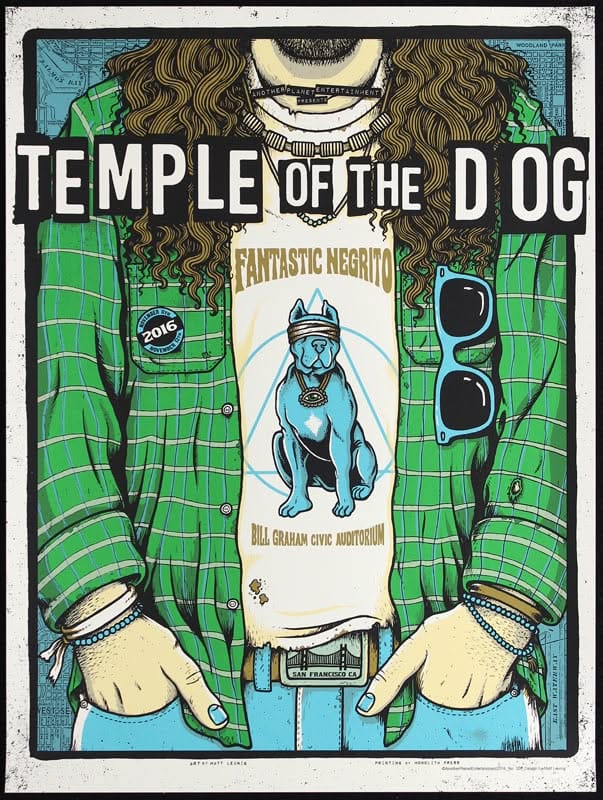 Matt Leunig Temple of the Dog Poster