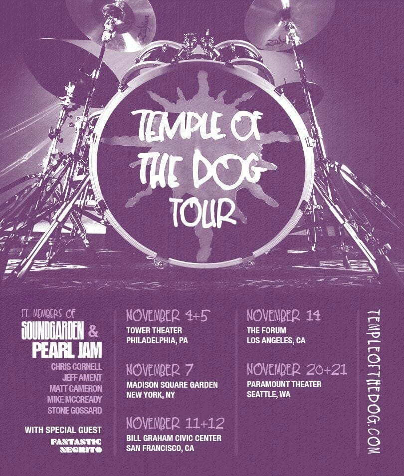 Temple of the Dog poster