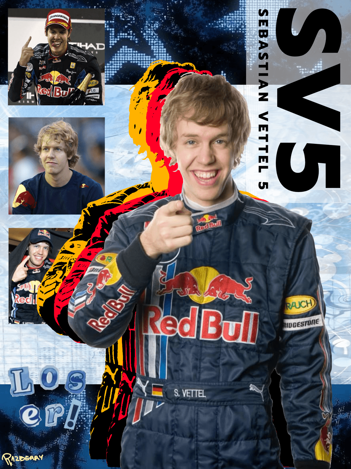 Sebastian Vettel Poster