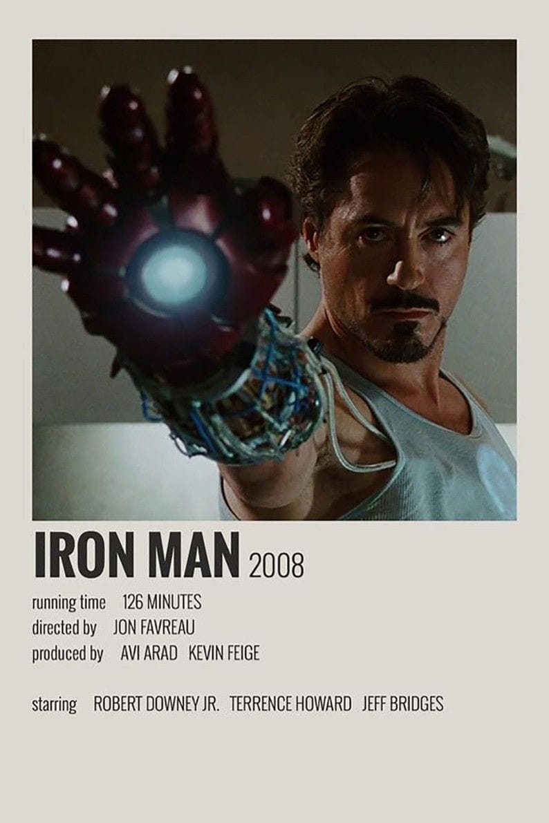 Tony Stark poster