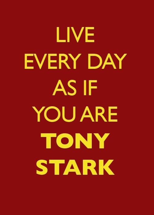 Tony Stark poster