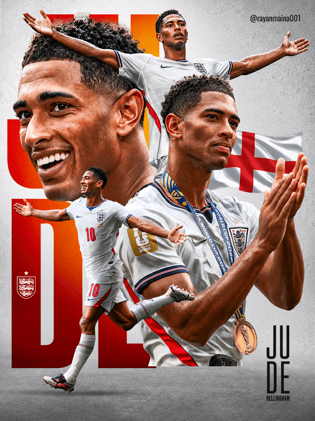 Jude Bellingham sports poster