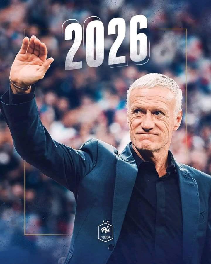 Didier Deschamps prolonge en tant que manager principal de l'équipe de France