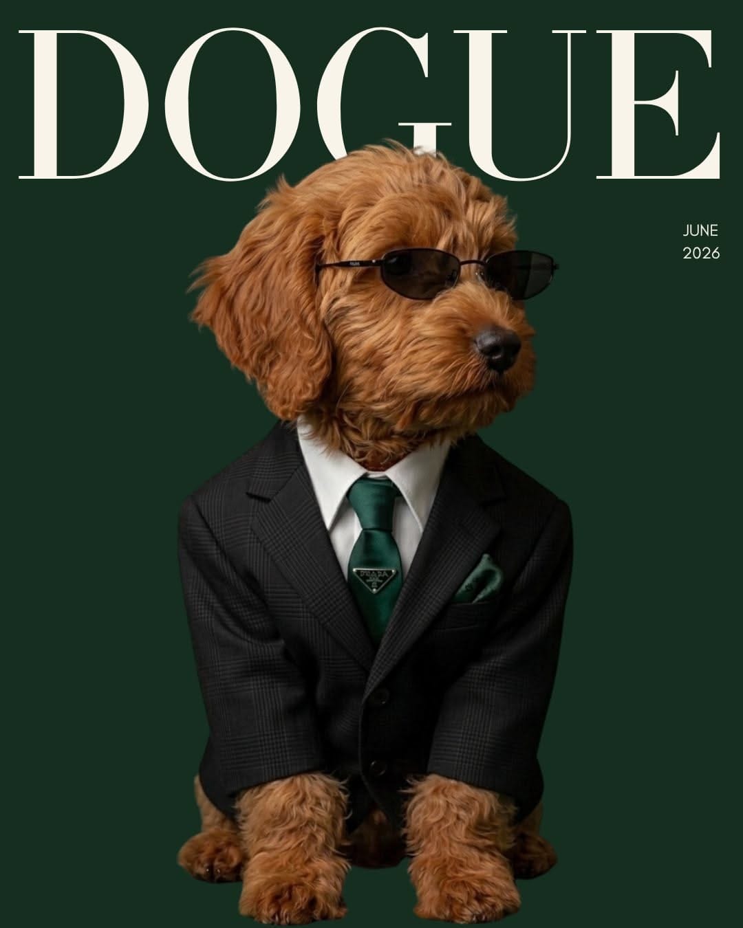 Mom i’m on the cover of DOGUE