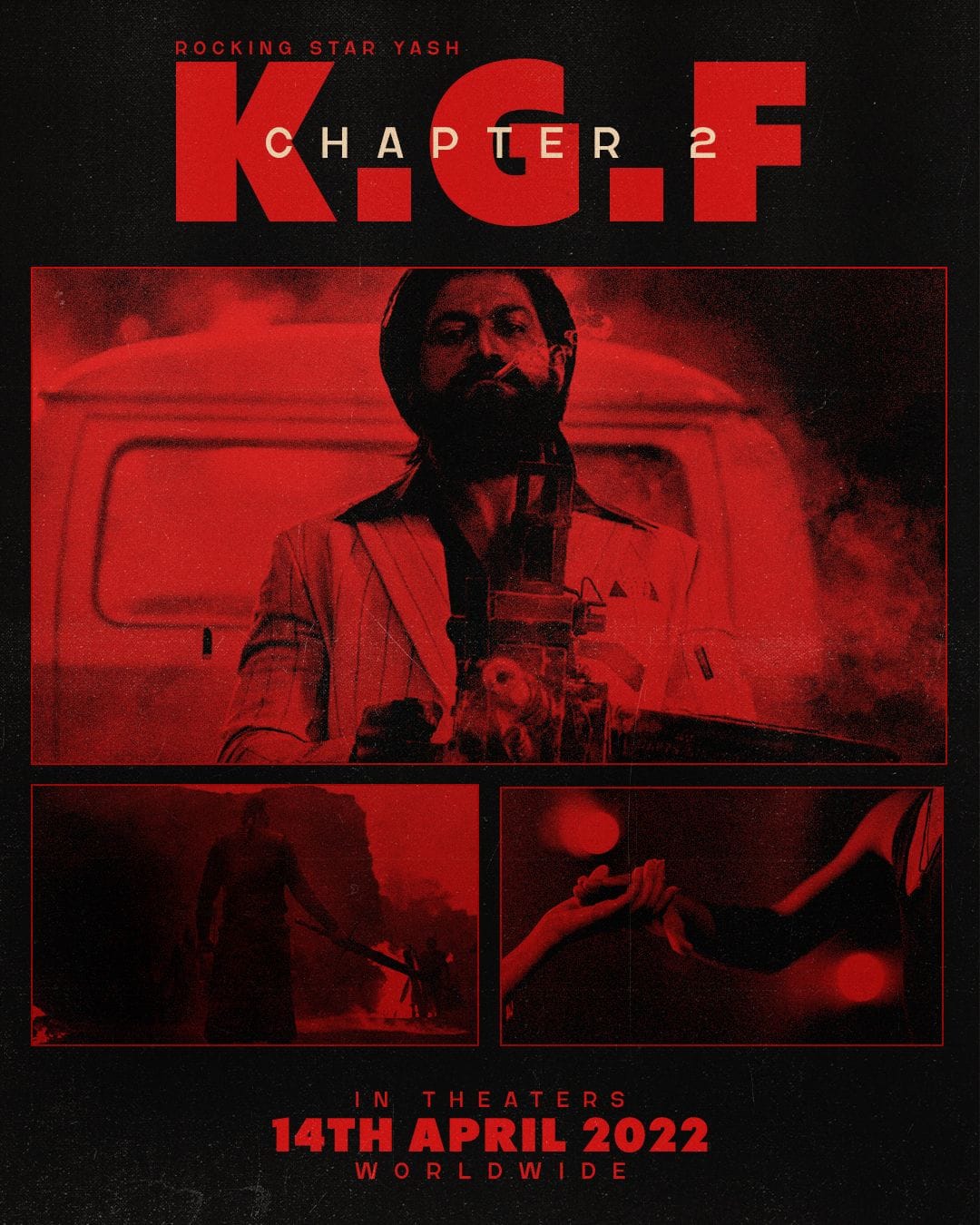 Kgf Chapter 2 Movie poster