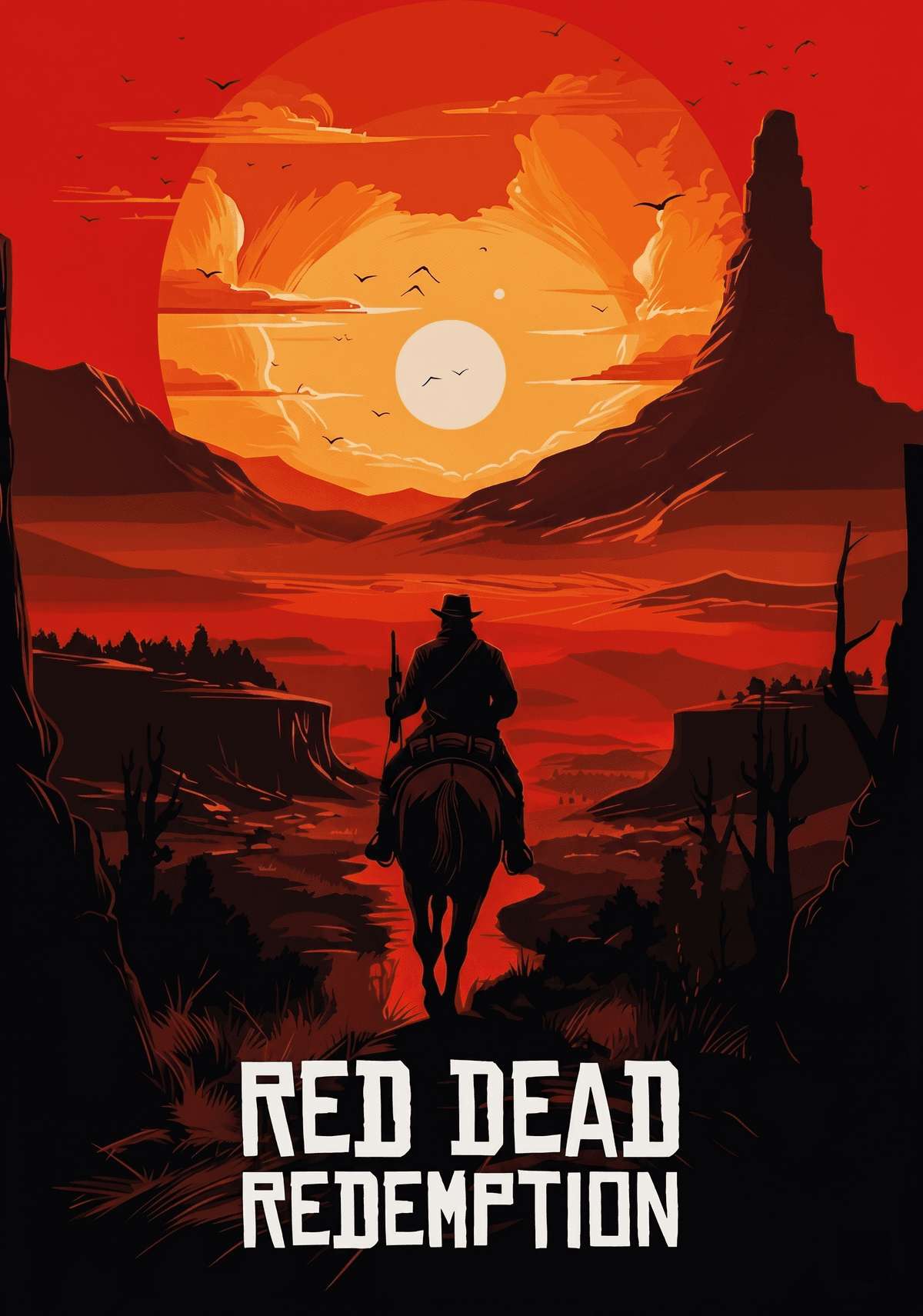 Red Dead poster