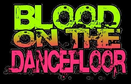 Blood on the dance floor poster