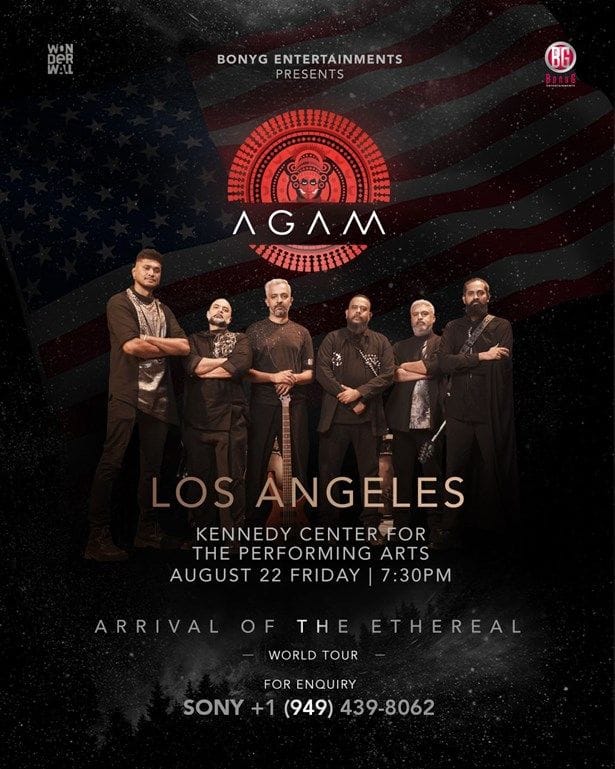 Agam Band Live The Ethereal World Tour in Los Angeles