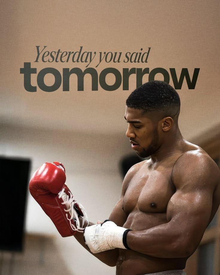 Anthony Joshua poster
