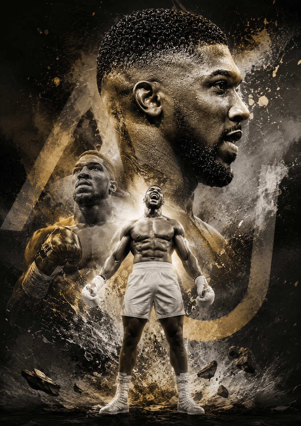 Anthony Joshua poster