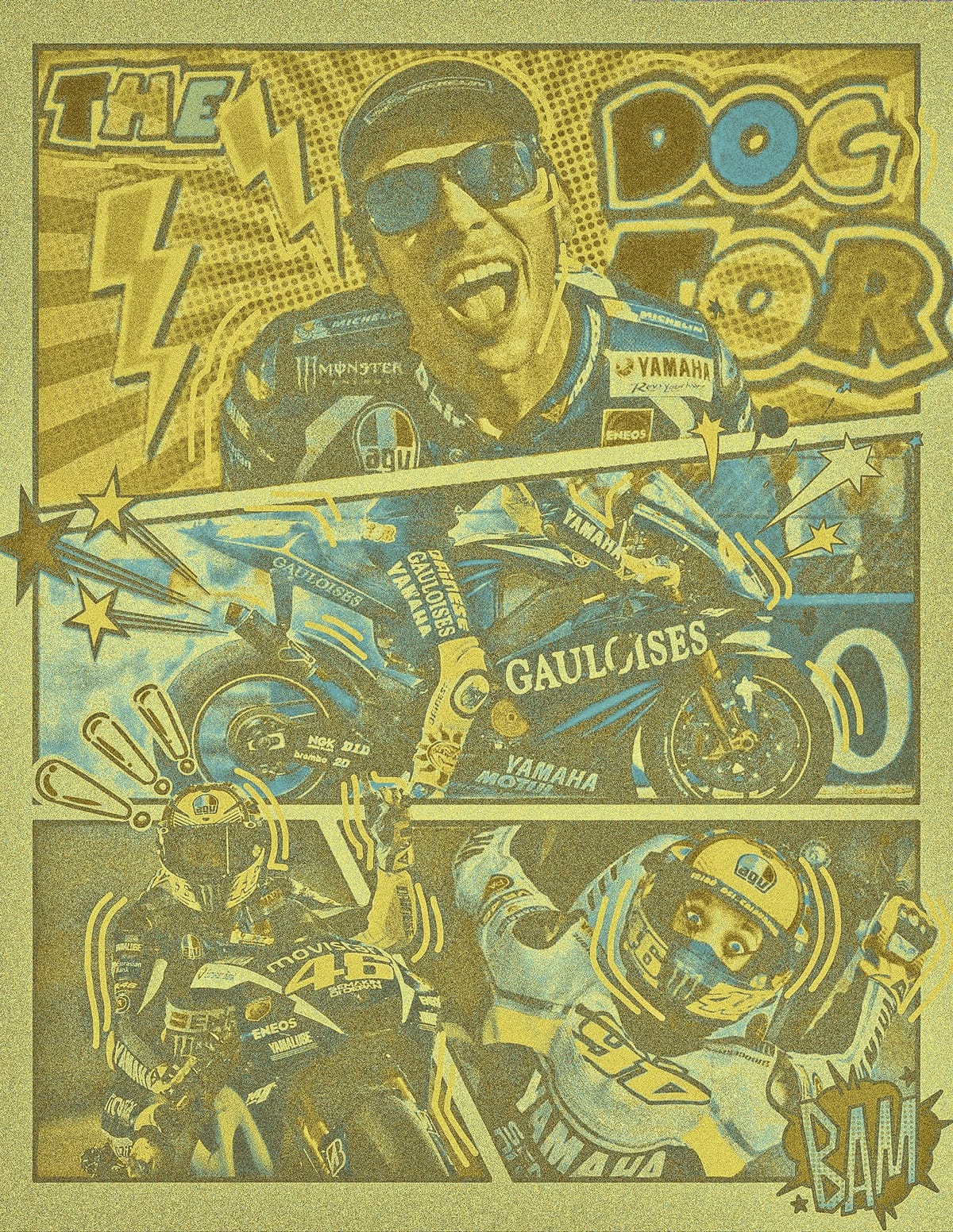 VALENTINO ROSSI POSTER