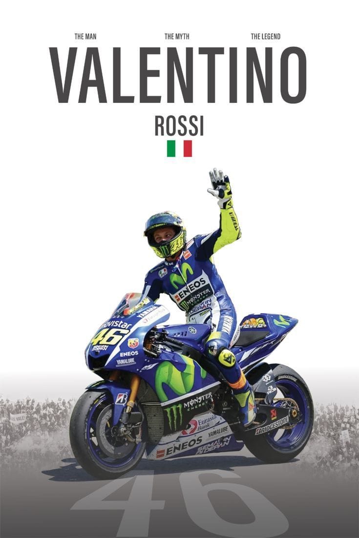 Valentino Rossi poster