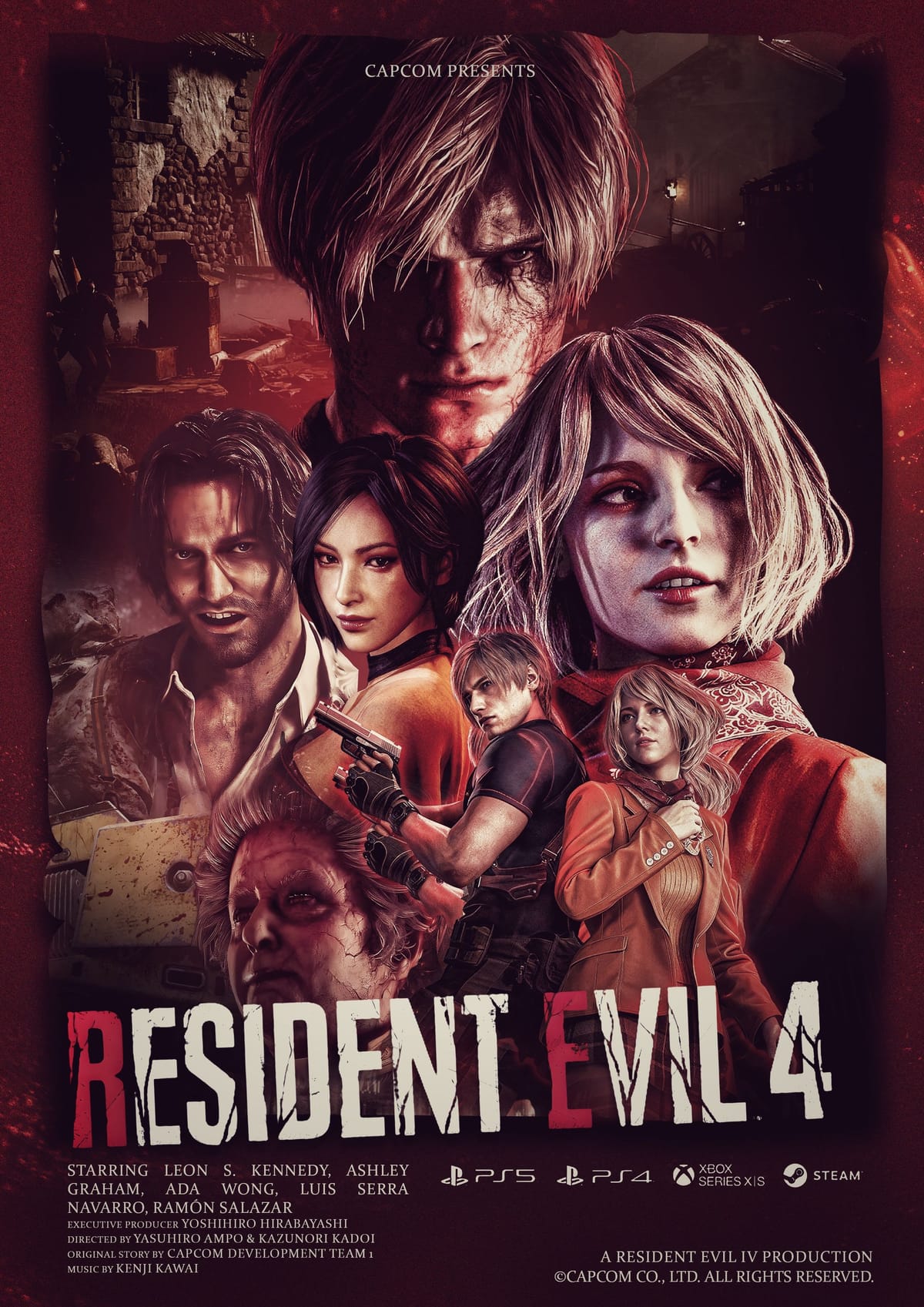 Resident Evil 4 - Cinematic Poster Design