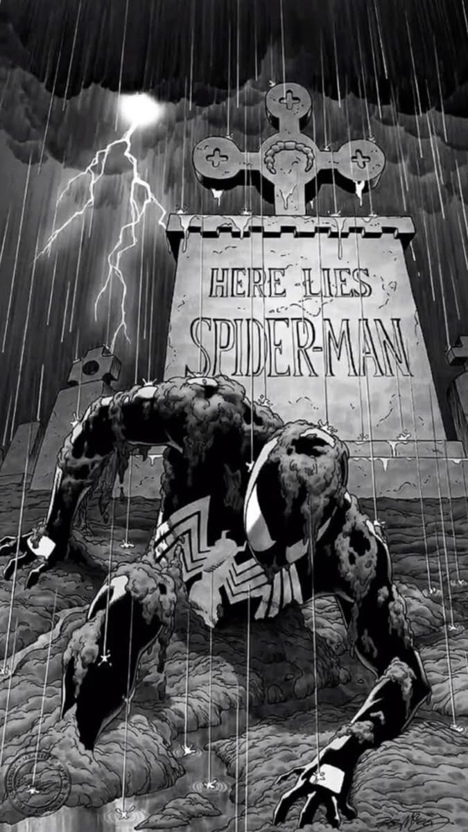 Symbiote Spider-Man poster