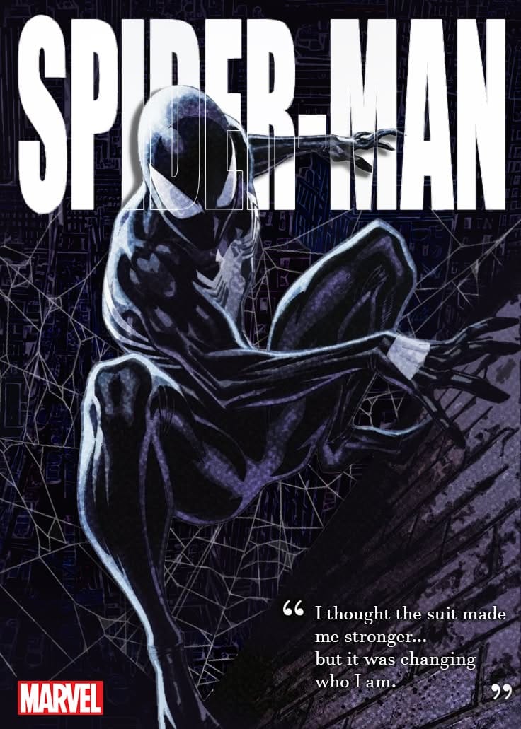 SPIDER-MAN SYMBIOTE POSTER (MADE BY ME Max Baggy)