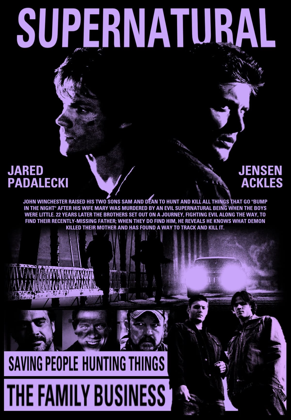 supernatural poster season 1