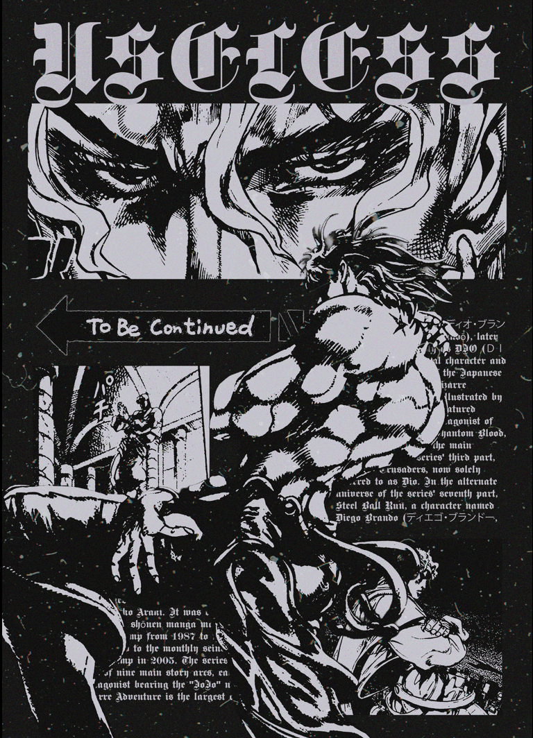 Dio Brando Poster