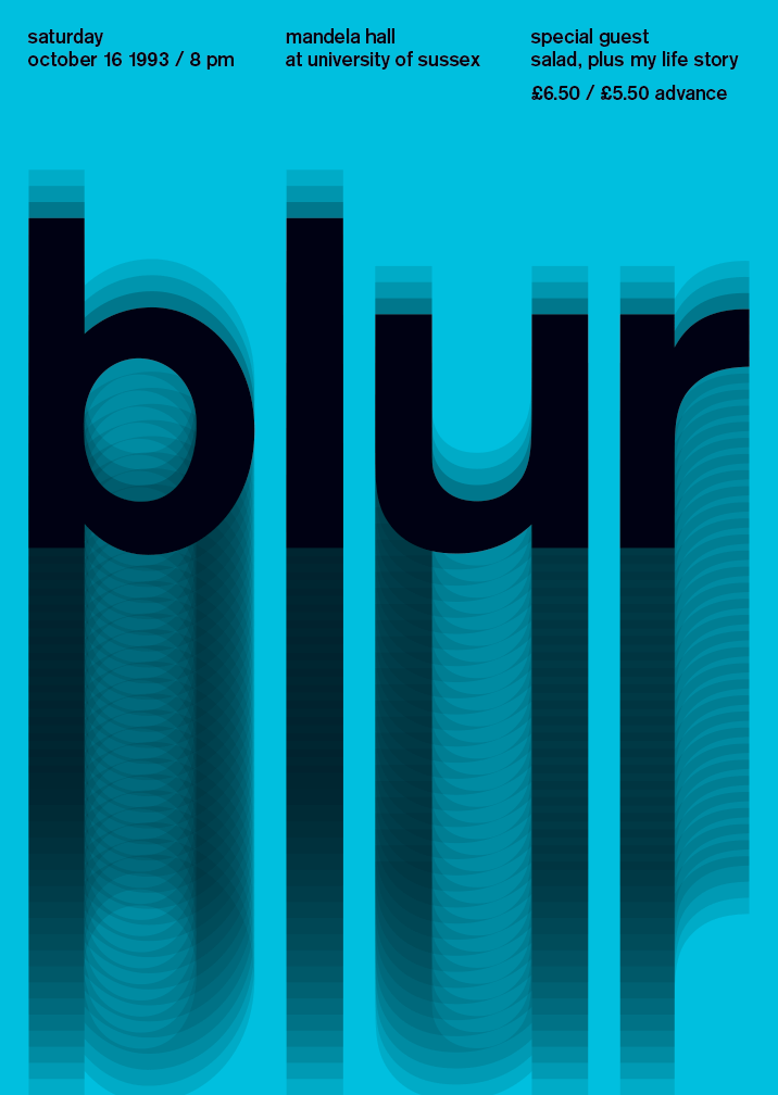 Blur poster