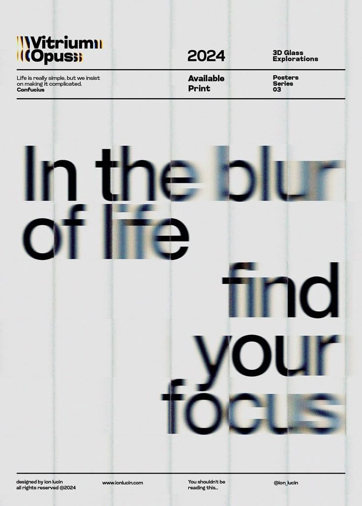 Blur poster
