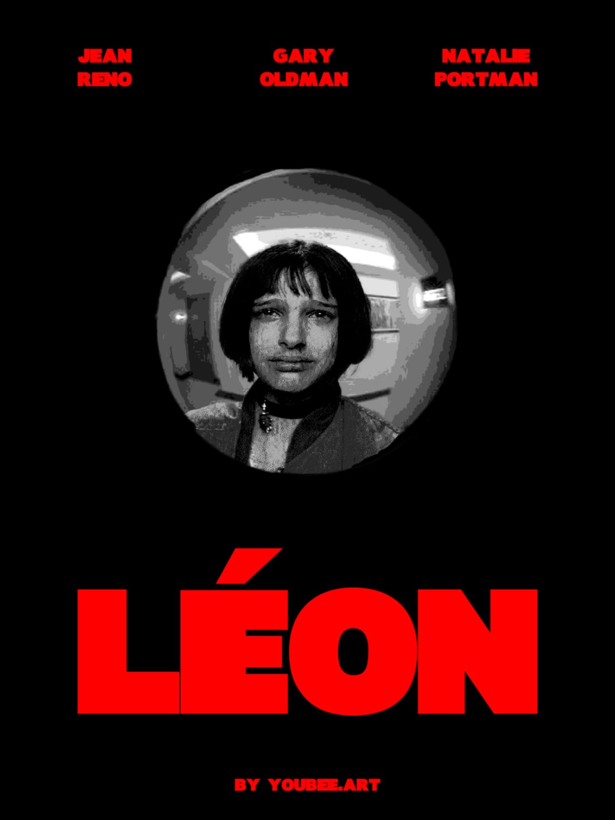 Léon: The Professional (1994) fanmade poster