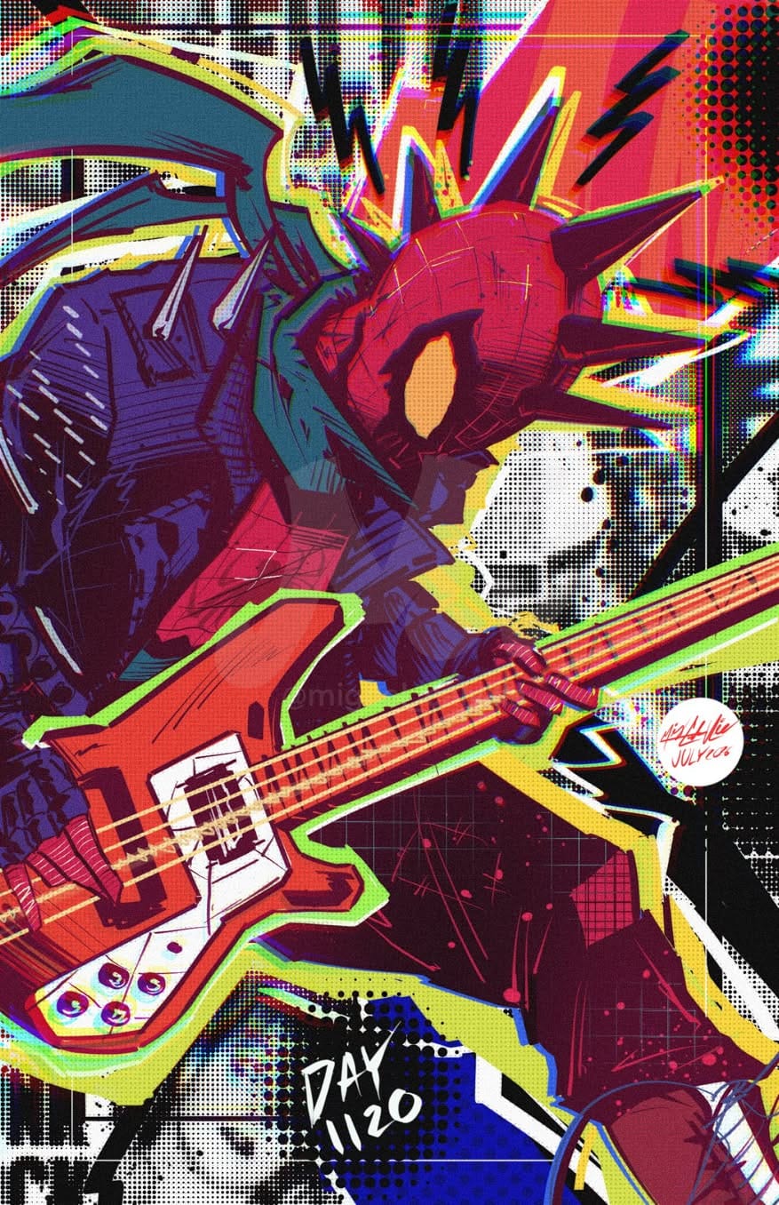 Spiderpunk poster