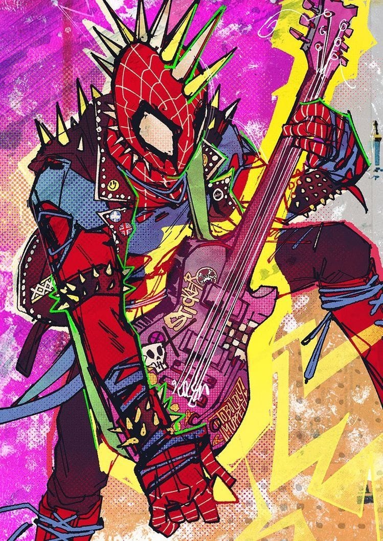 Spiderpunk poster