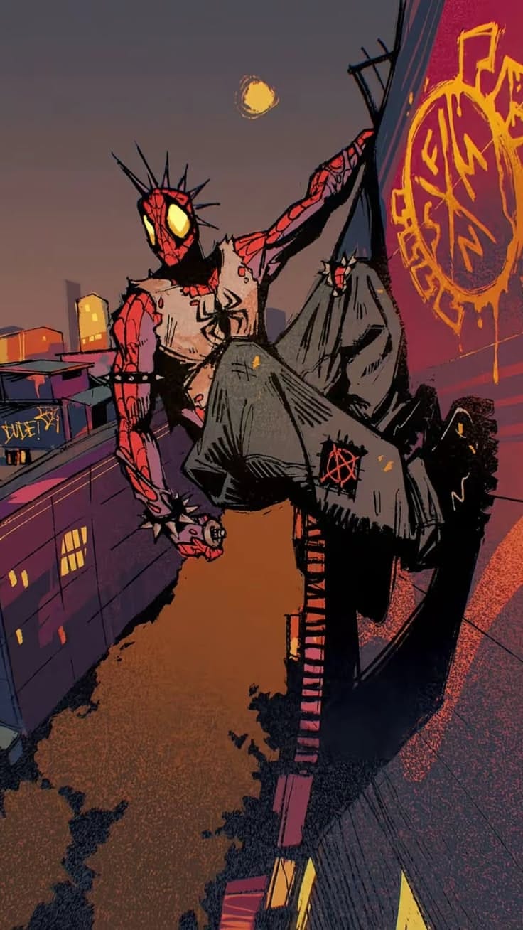 Spiderpunk poster