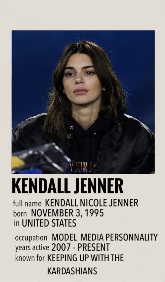 KENDALL JENNER
