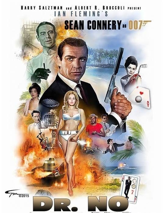 Dr No poster