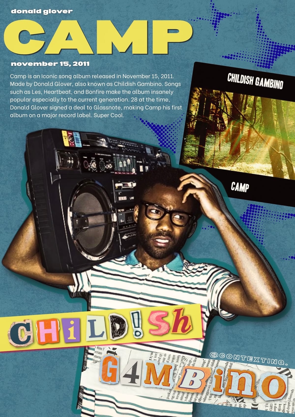 Camp childish gambino album