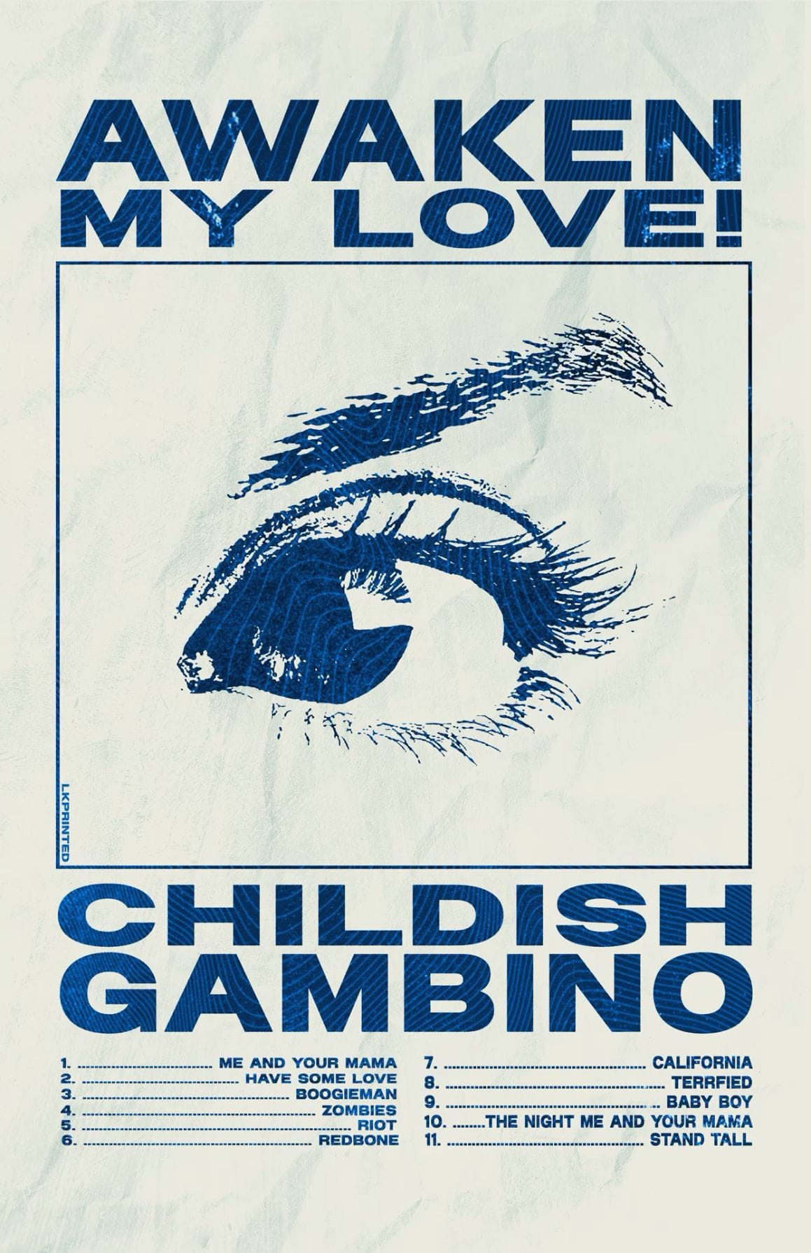 childish gambino poster