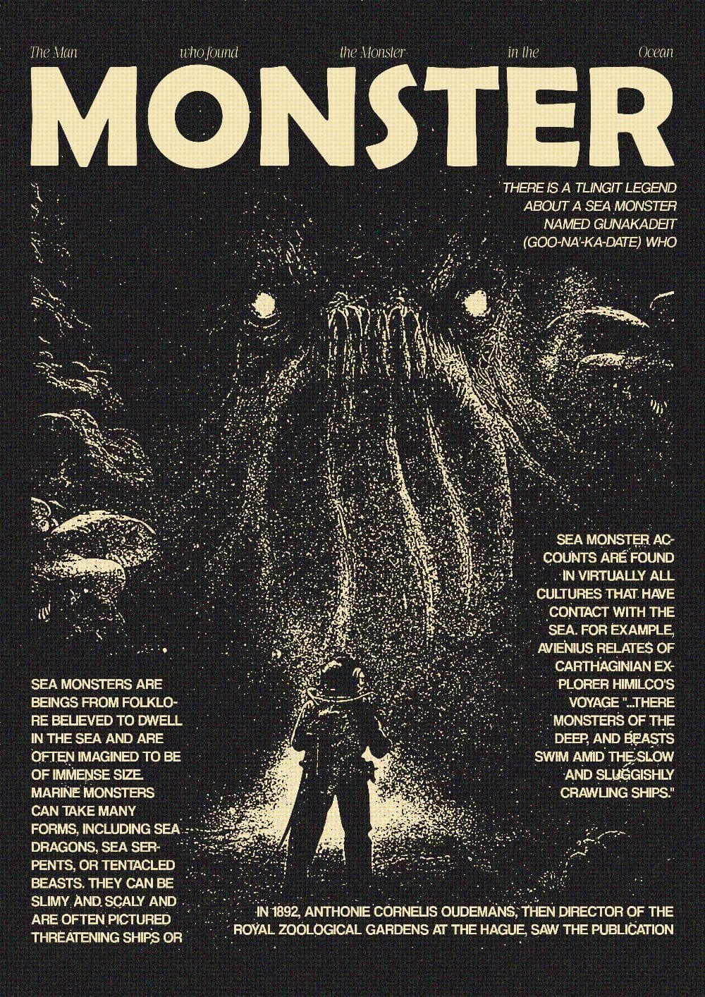 Monster poster