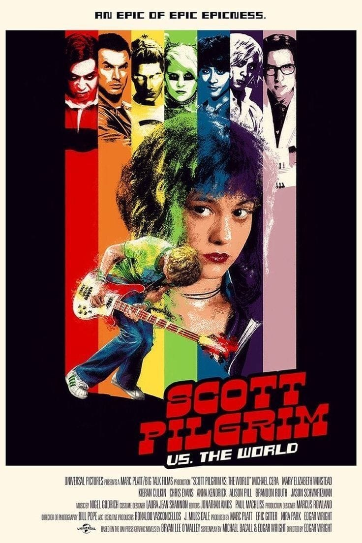 scott pilgrim vs the word  -  movie