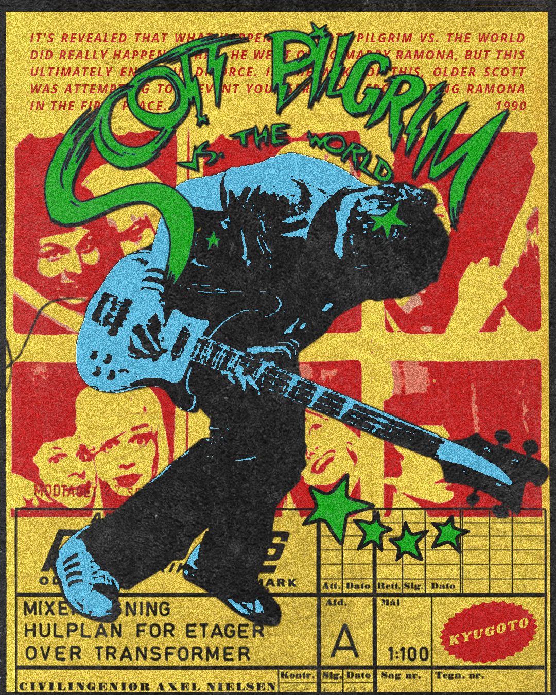 scott pilgrim vs the world // poster