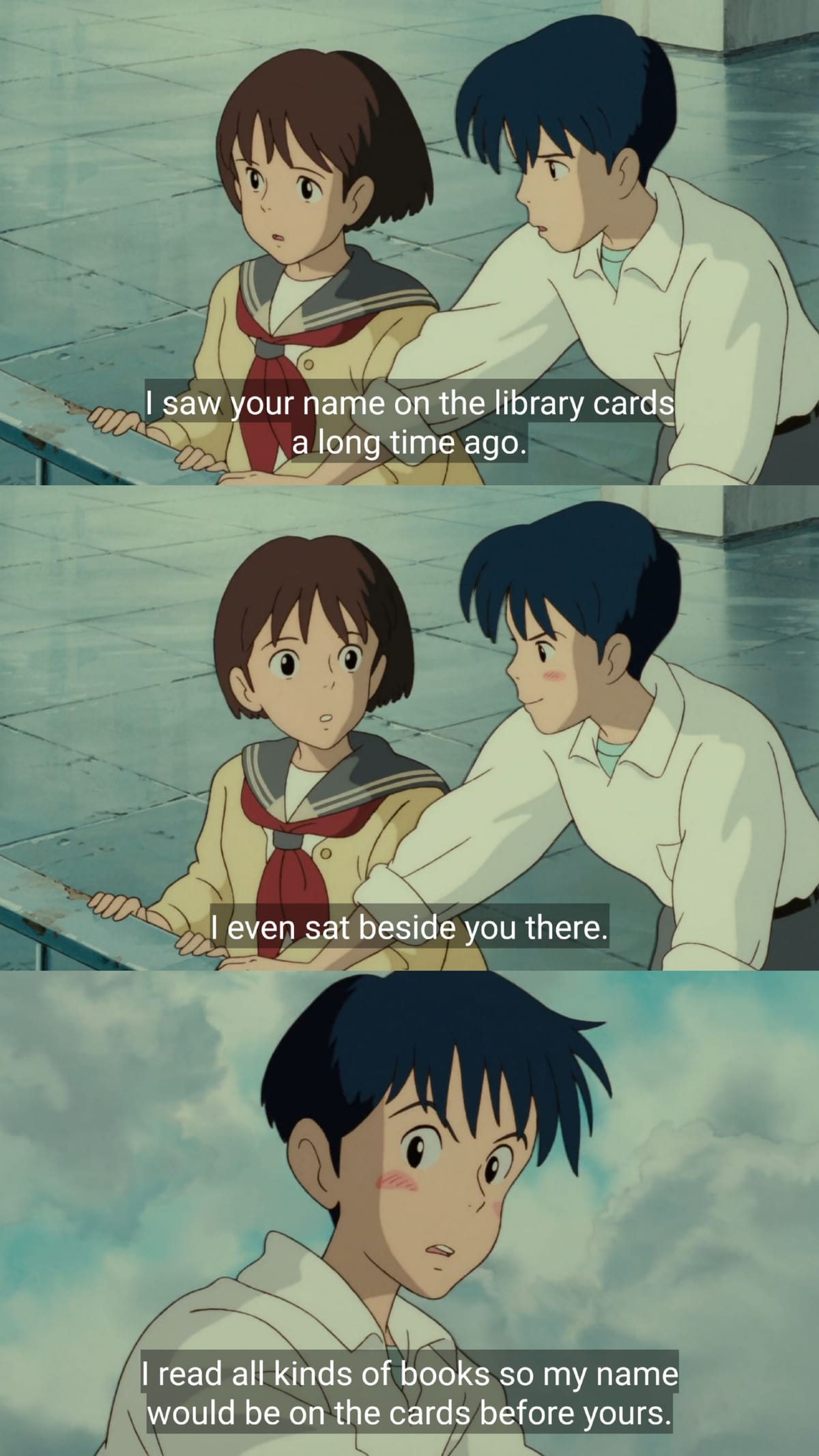 Whisper of the heart ❤️✨️Studio Ghibli