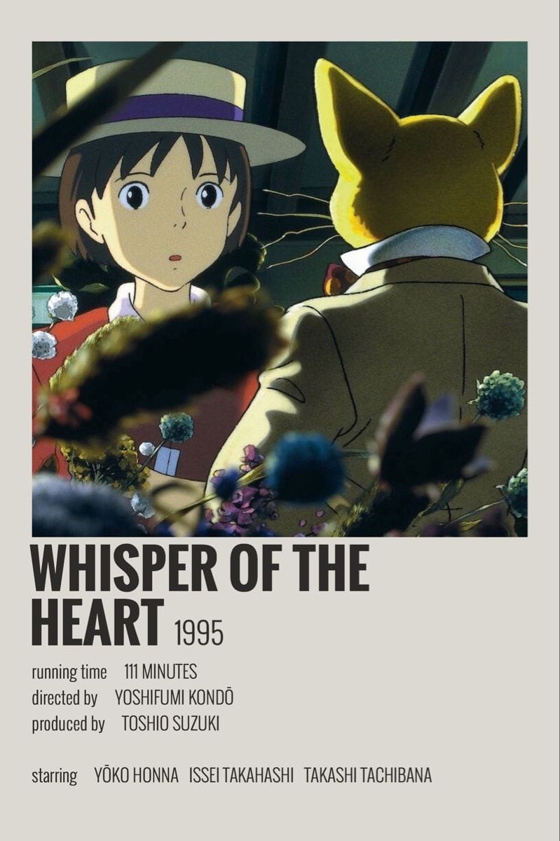 Whisper of the Heart poster