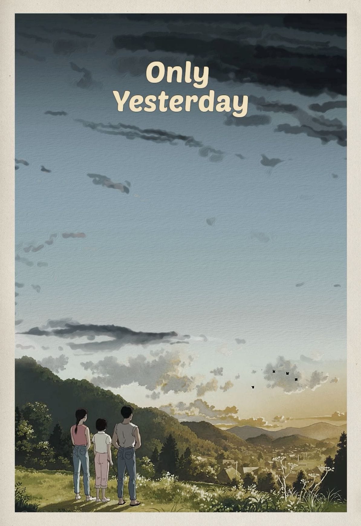 Only Yesterday poster