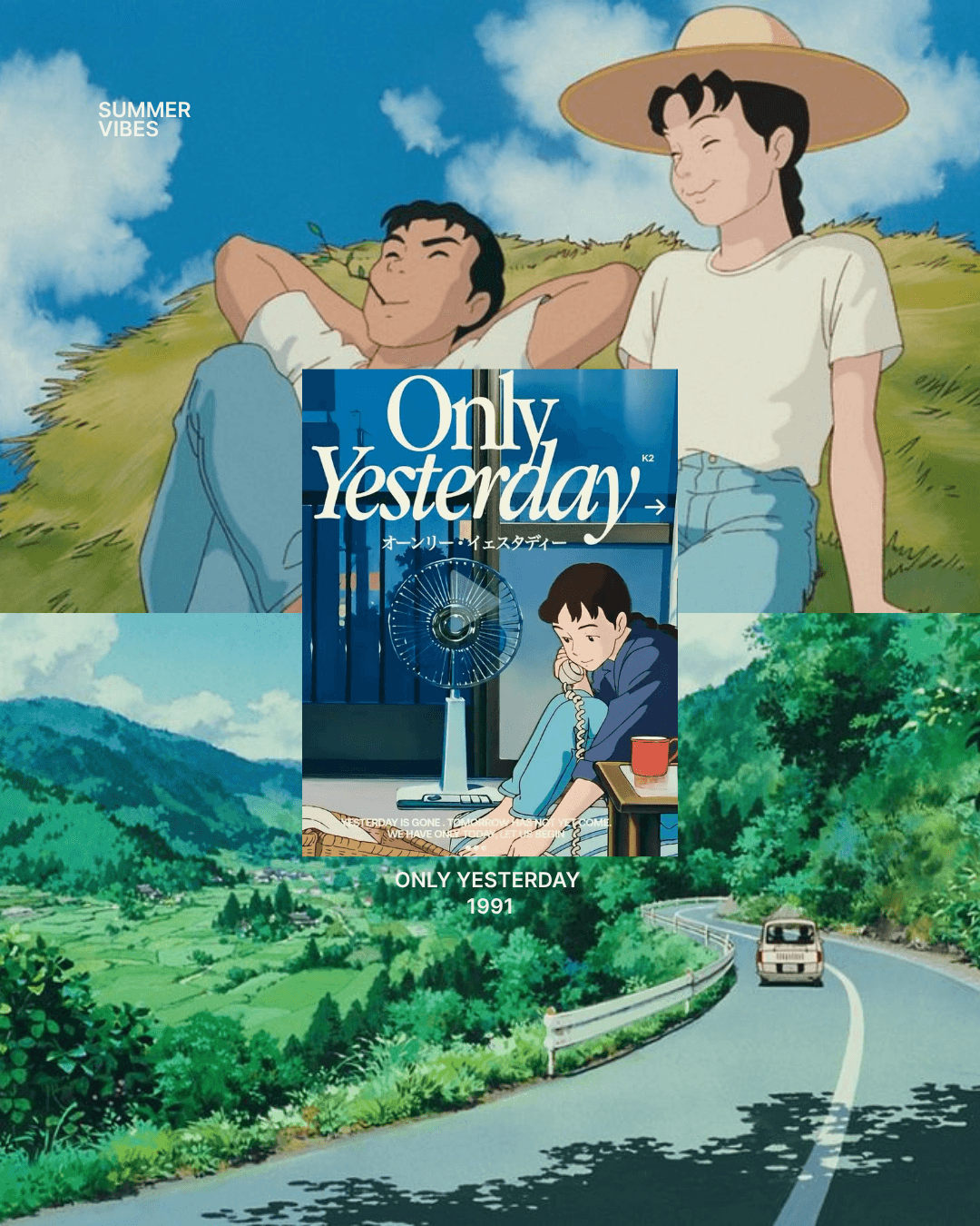 Only Yesterday poster