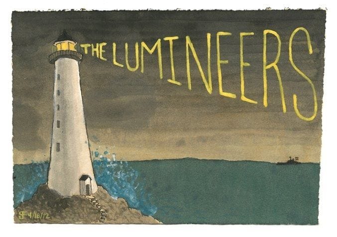 The Lumineers poster